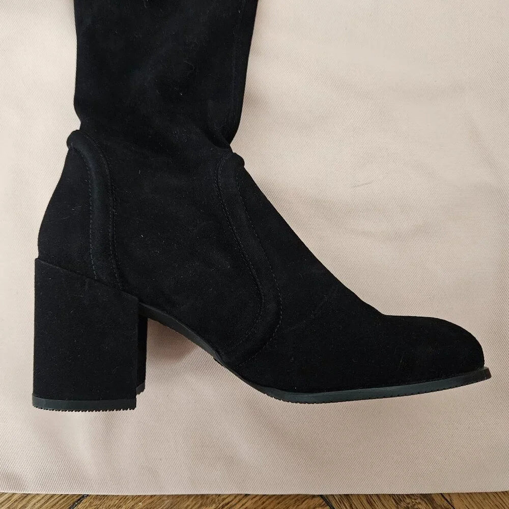 Stuart Weitzman | Daphne OTK Suede Boots size 6.5 | NEW IN BOX - Picture 5 of 15
